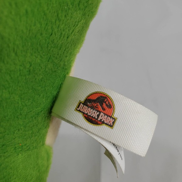 Jurassic Park Dinosaur Velociraptor Plush Toy Factory Green Stuffed Animal 9" - Picture 10 of 11